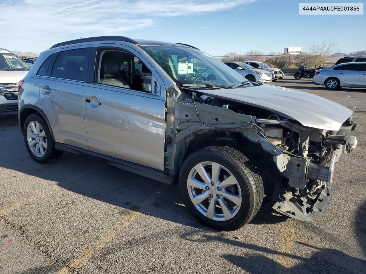 2015 Mitsubishi Outlander Sport Se VIN: 4A4AP4AU0FE001856 Lot: 76965534