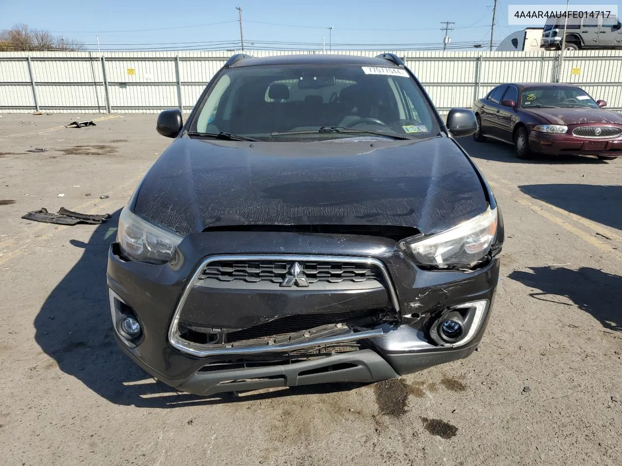 2015 Mitsubishi Outlander Sport Se VIN: 4A4AR4AU4FE014717 Lot: 77077044