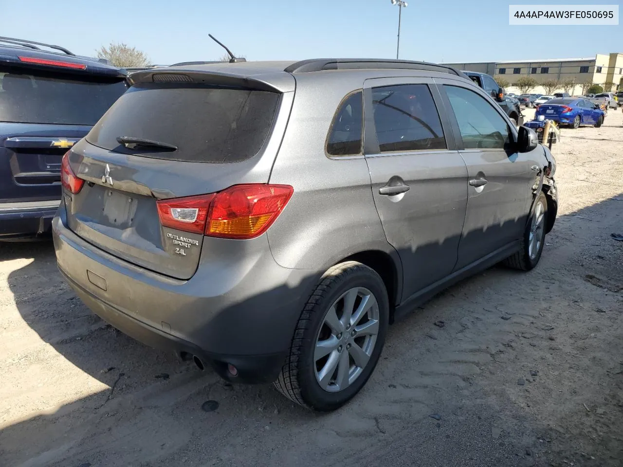 2015 Mitsubishi Outlander Sport Se VIN: 4A4AP4AW3FE050695 Lot: 77125014