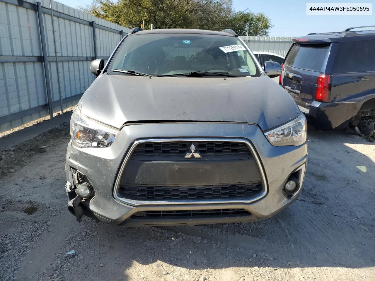 2015 Mitsubishi Outlander Sport Se VIN: 4A4AP4AW3FE050695 Lot: 77125014