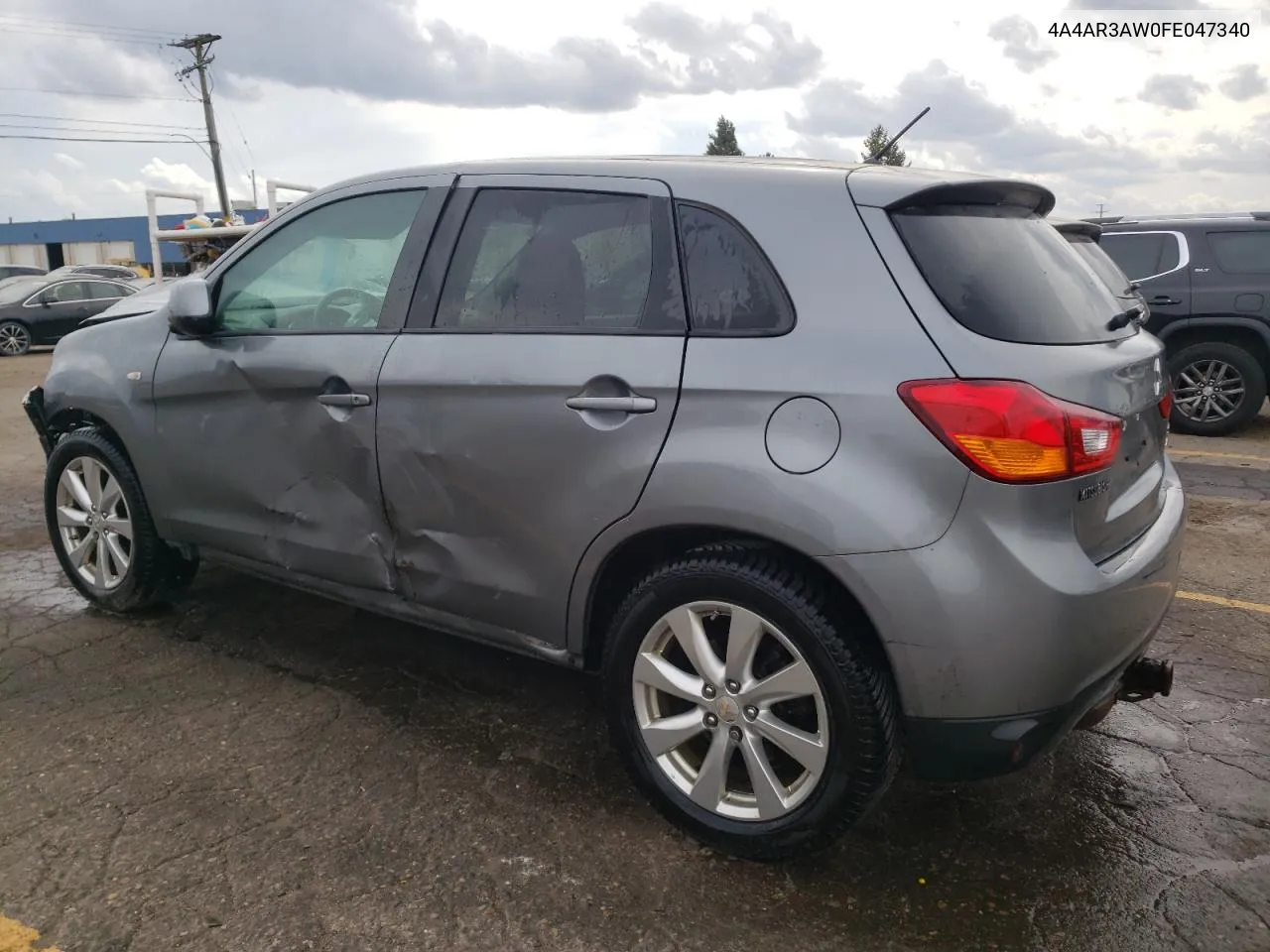 2015 Mitsubishi Outlander Sport Es VIN: 4A4AR3AW0FE047340 Lot: 77528814