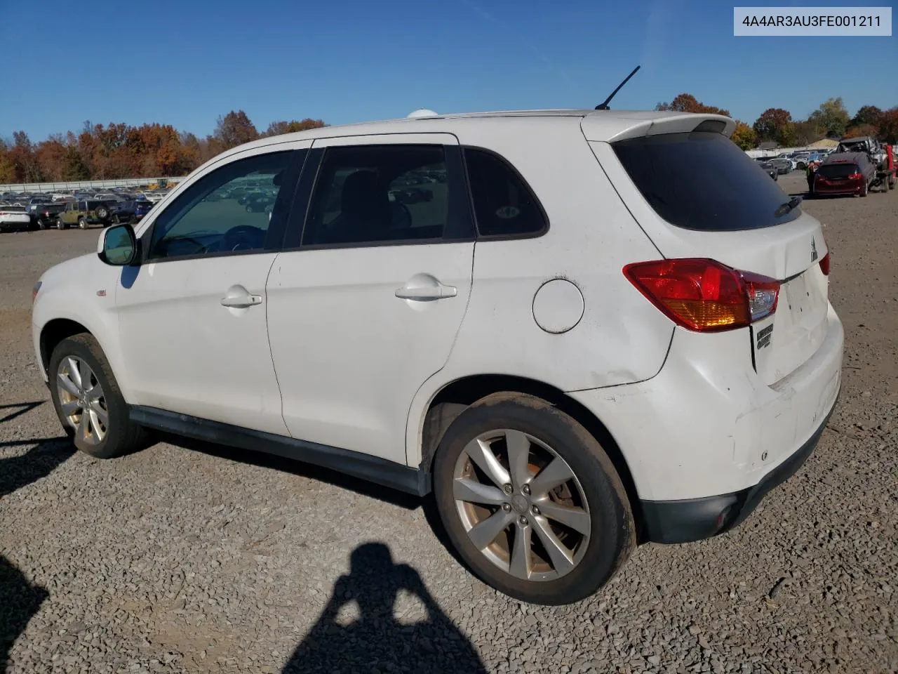 2015 Mitsubishi Outlander Sport Es VIN: 4A4AR3AU3FE001211 Lot: 77795394