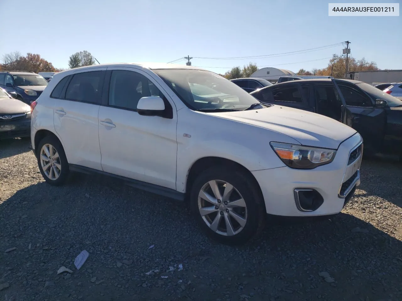 2015 Mitsubishi Outlander Sport Es VIN: 4A4AR3AU3FE001211 Lot: 77795394