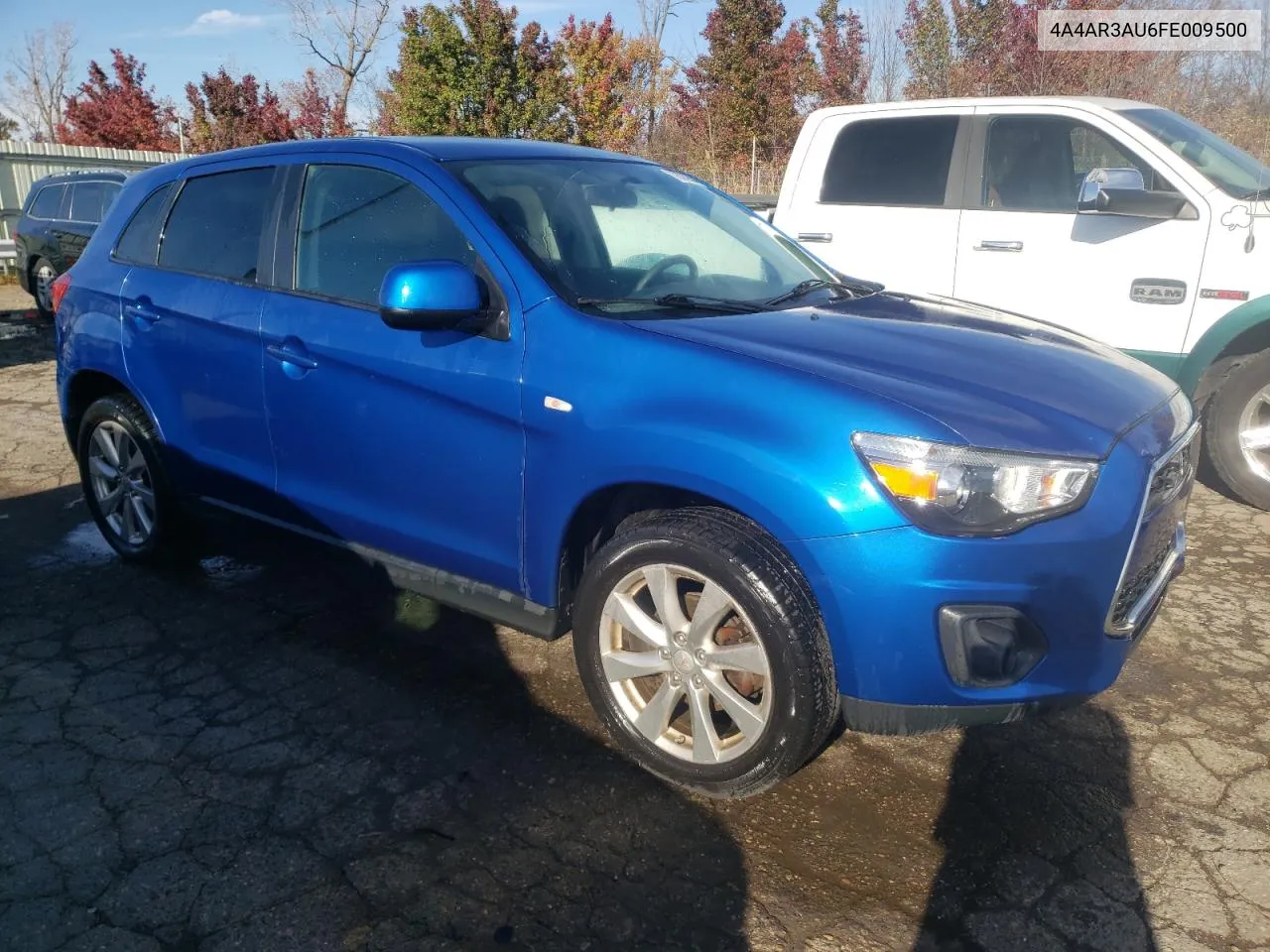 2015 Mitsubishi Outlander Sport Es VIN: 4A4AR3AU6FE009500 Lot: 78059344