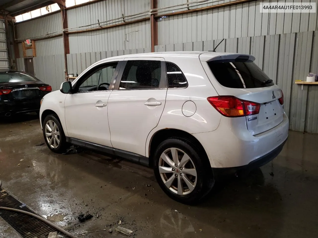 2015 Mitsubishi Outlander Sport Se VIN: 4A4AR4AU1FE013993 Lot: 78075604