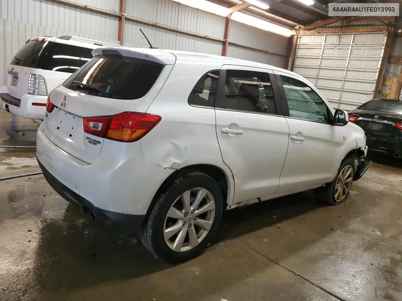 2015 Mitsubishi Outlander Sport Se VIN: 4A4AR4AU1FE013993 Lot: 78075604