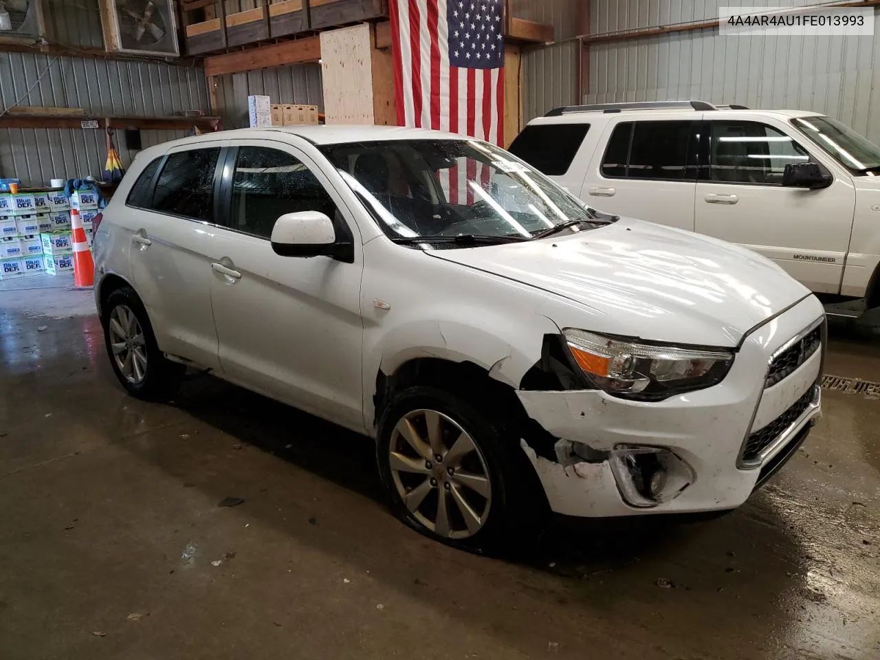 2015 Mitsubishi Outlander Sport Se VIN: 4A4AR4AU1FE013993 Lot: 78075604