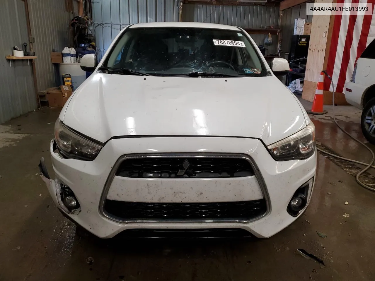 2015 Mitsubishi Outlander Sport Se VIN: 4A4AR4AU1FE013993 Lot: 78075604