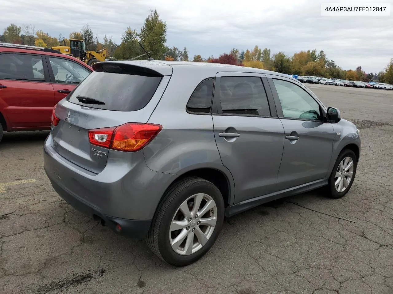 2015 Mitsubishi Outlander Sport Es VIN: 4A4AP3AU7FE012847 Lot: 78343434