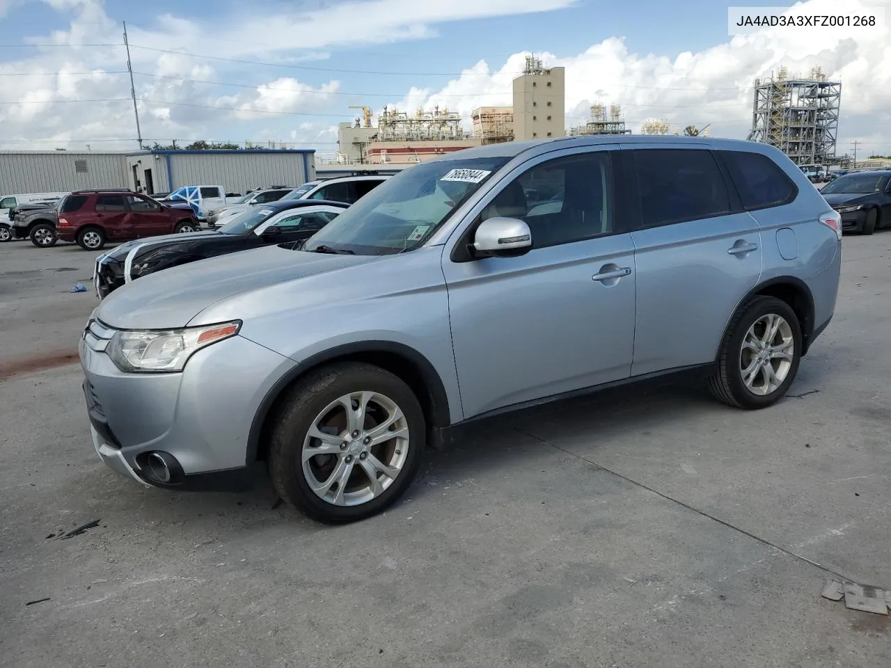 2015 Mitsubishi Outlander Se VIN: JA4AD3A3XFZ001268 Lot: 78650844