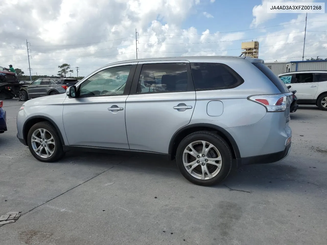 2015 Mitsubishi Outlander Se VIN: JA4AD3A3XFZ001268 Lot: 78650844