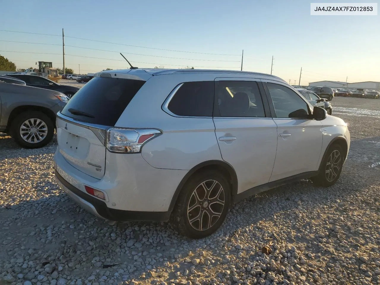 2015 Mitsubishi Outlander Gt VIN: JA4JZ4AX7FZ012853 Lot: 79137024