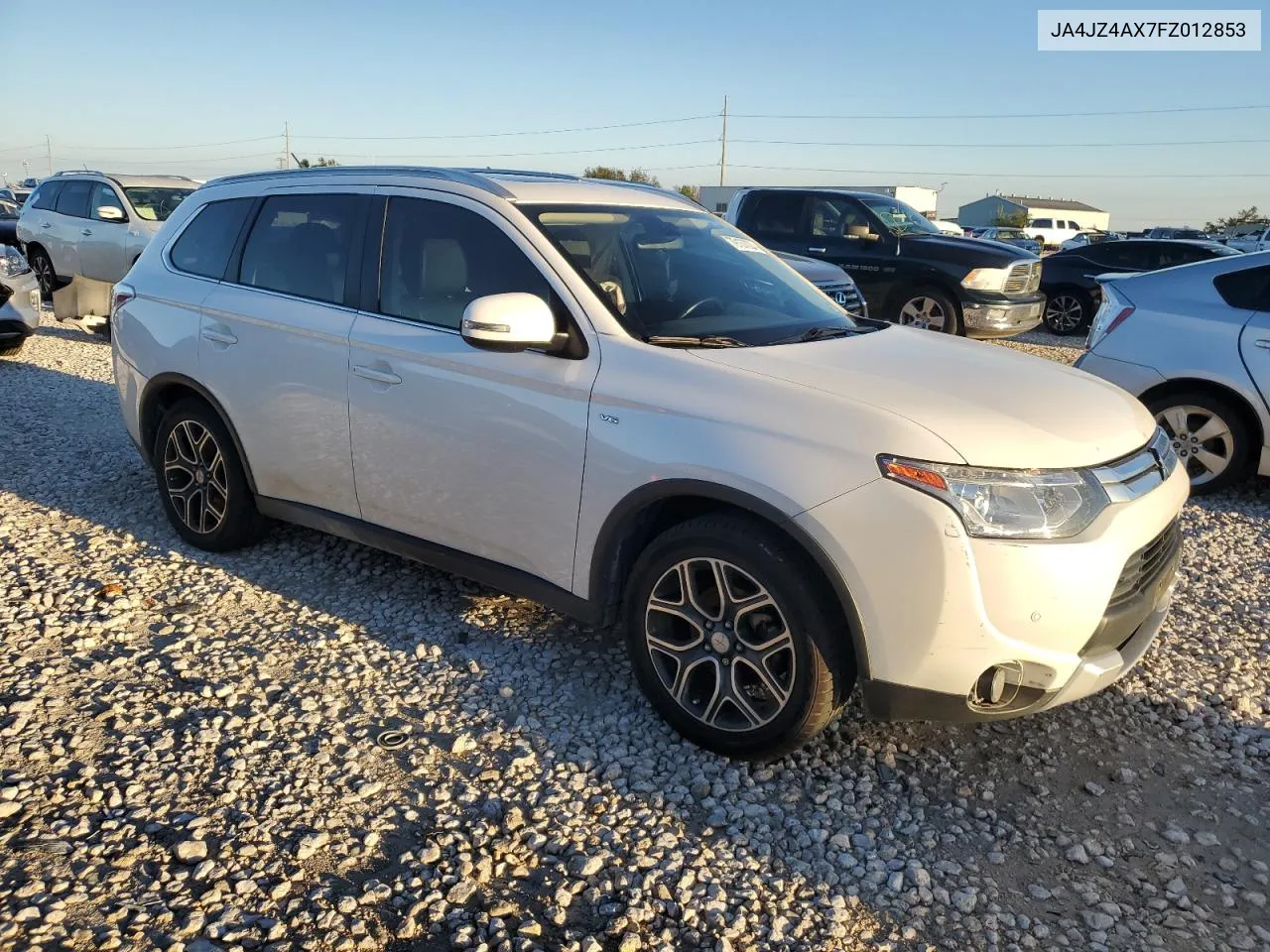 2015 Mitsubishi Outlander Gt VIN: JA4JZ4AX7FZ012853 Lot: 79137024