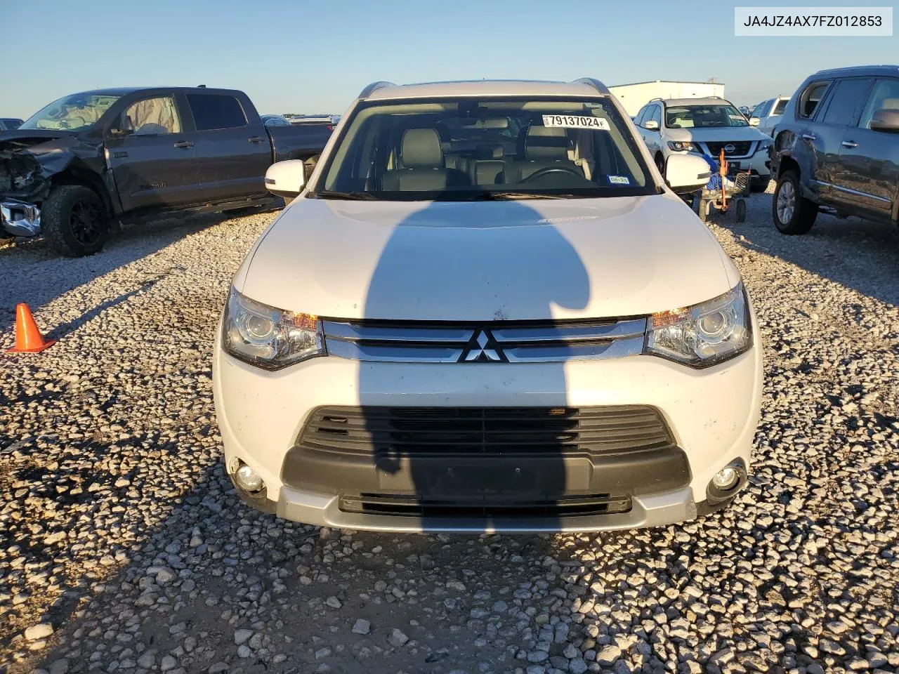 2015 Mitsubishi Outlander Gt VIN: JA4JZ4AX7FZ012853 Lot: 79137024