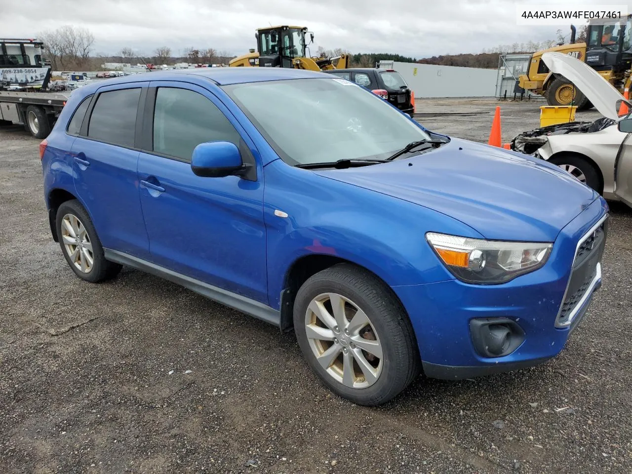 2015 Mitsubishi Outlander Sport Es VIN: 4A4AP3AW4FE047461 Lot: 79245964