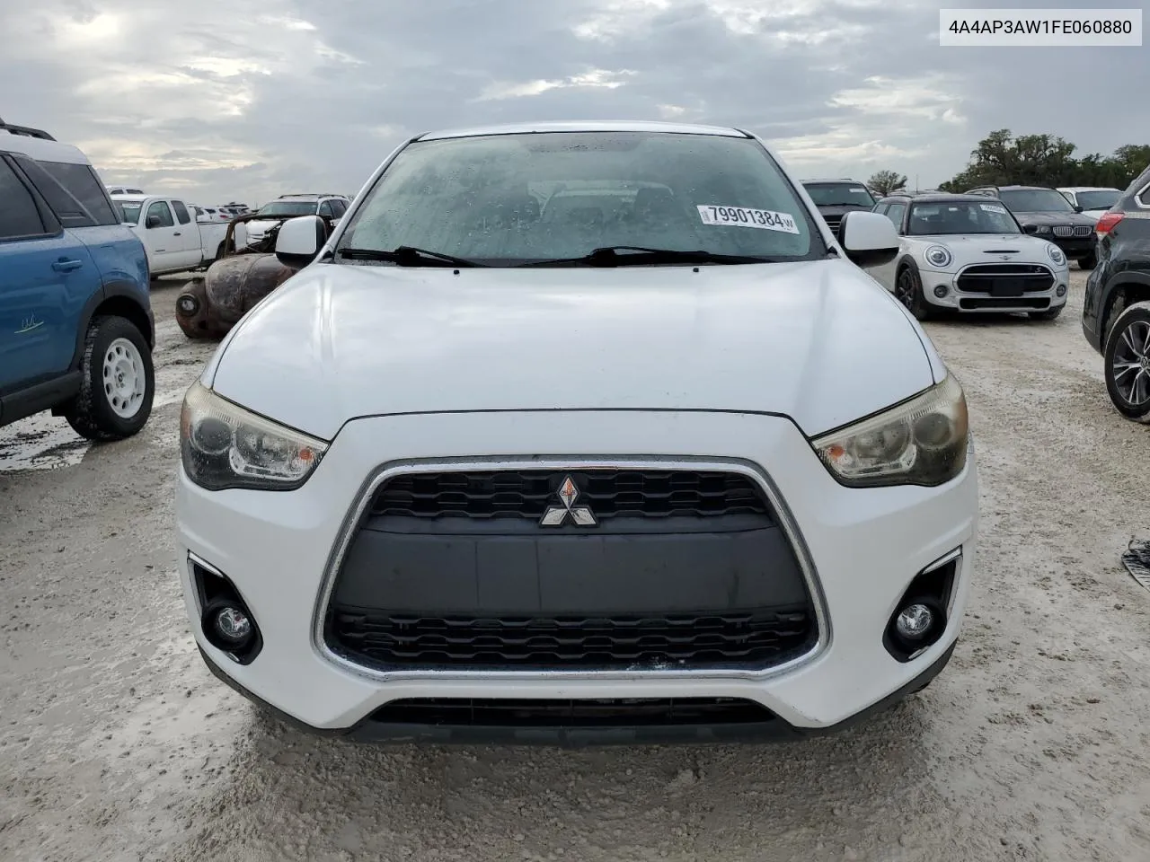 2015 Mitsubishi Outlander Sport Es VIN: 4A4AP3AW1FE060880 Lot: 79901384