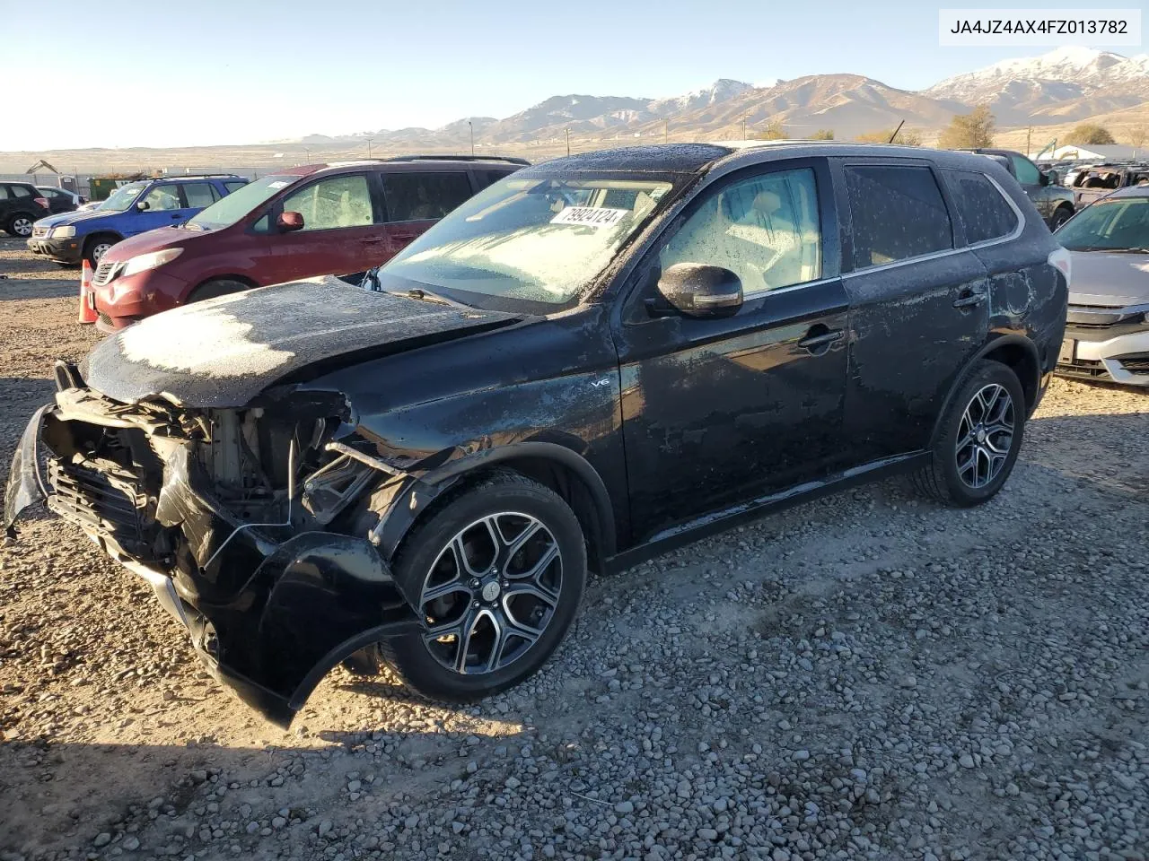 2015 Mitsubishi Outlander Gt VIN: JA4JZ4AX4FZ013782 Lot: 79924124