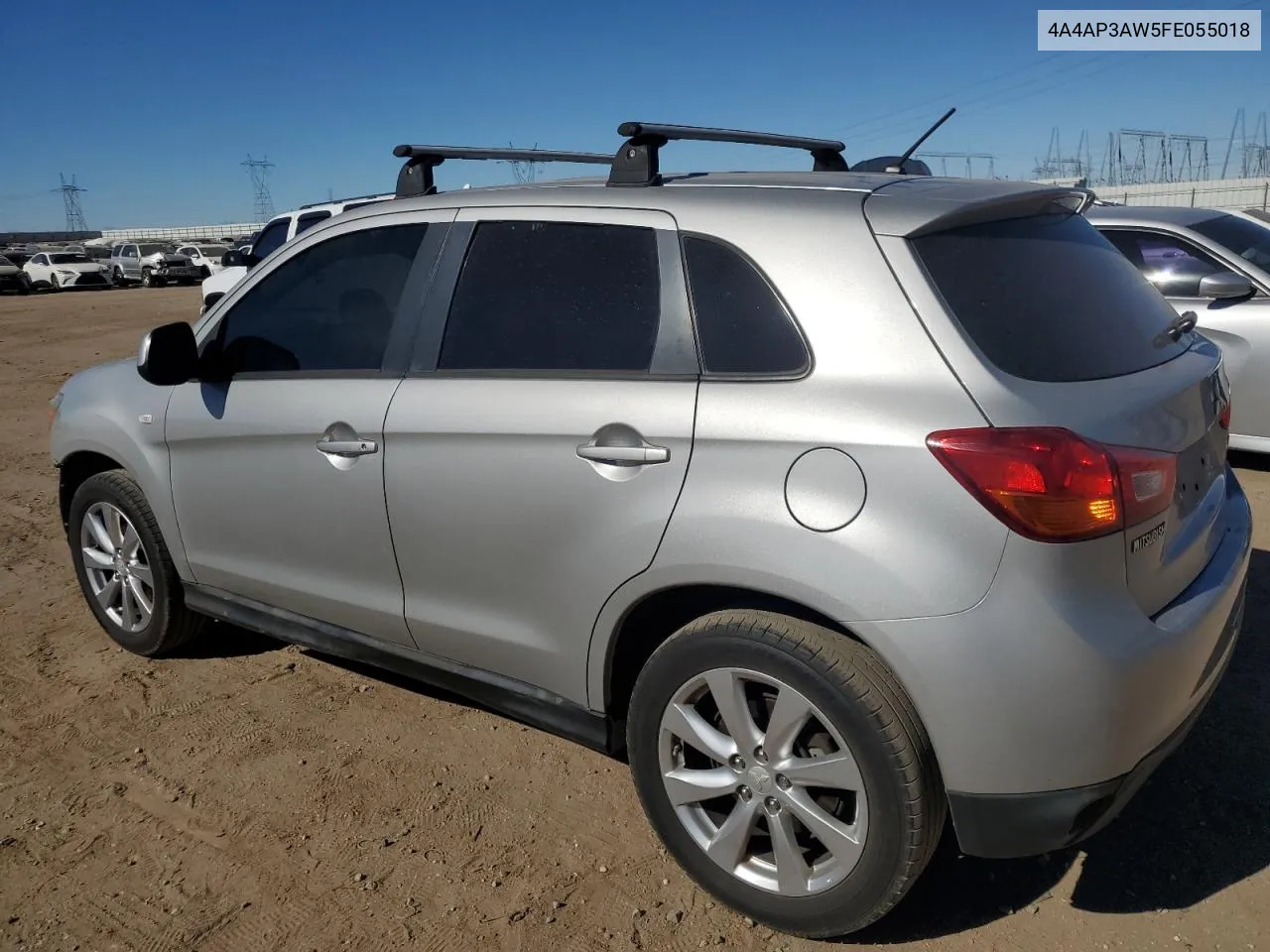 2015 Mitsubishi Outlander Sport Es VIN: 4A4AP3AW5FE055018 Lot: 79947284