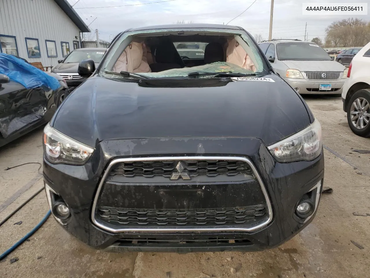 2015 Mitsubishi Outlander Sport Se VIN: 4A4AP4AU6FE056411 Lot: 79958224