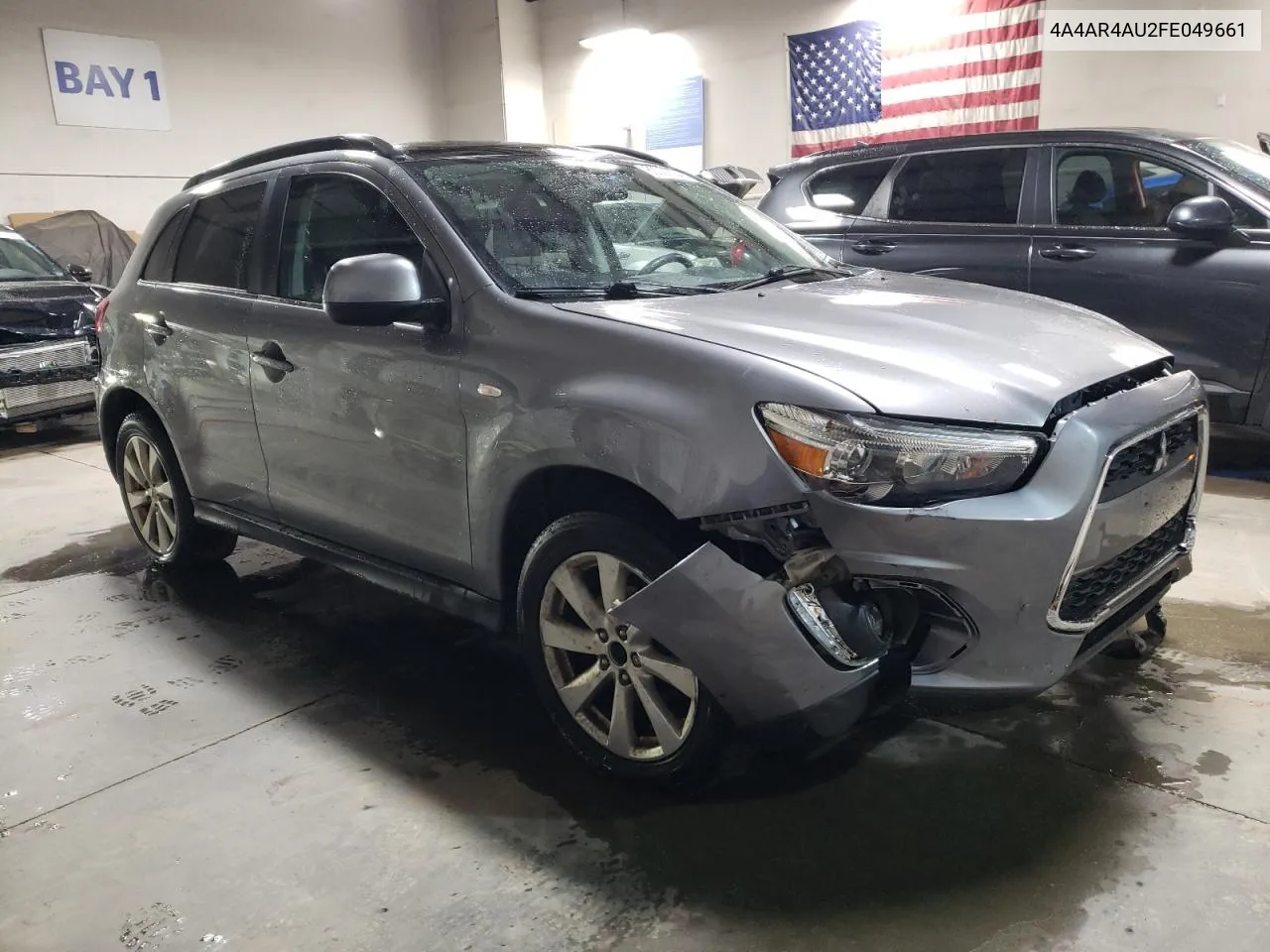 2015 Mitsubishi Outlander Sport Se VIN: 4A4AR4AU2FE049661 Lot: 80021604