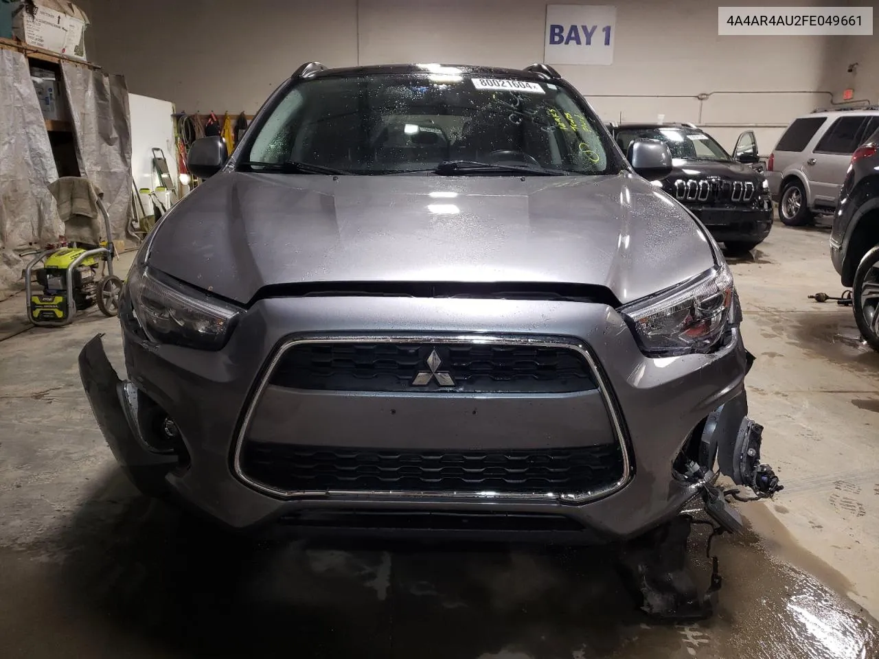 2015 Mitsubishi Outlander Sport Se VIN: 4A4AR4AU2FE049661 Lot: 80021604