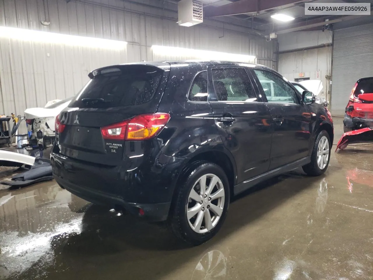 2015 Mitsubishi Outlander Sport Es VIN: 4A4AP3AW4FE050926 Lot: 80152014