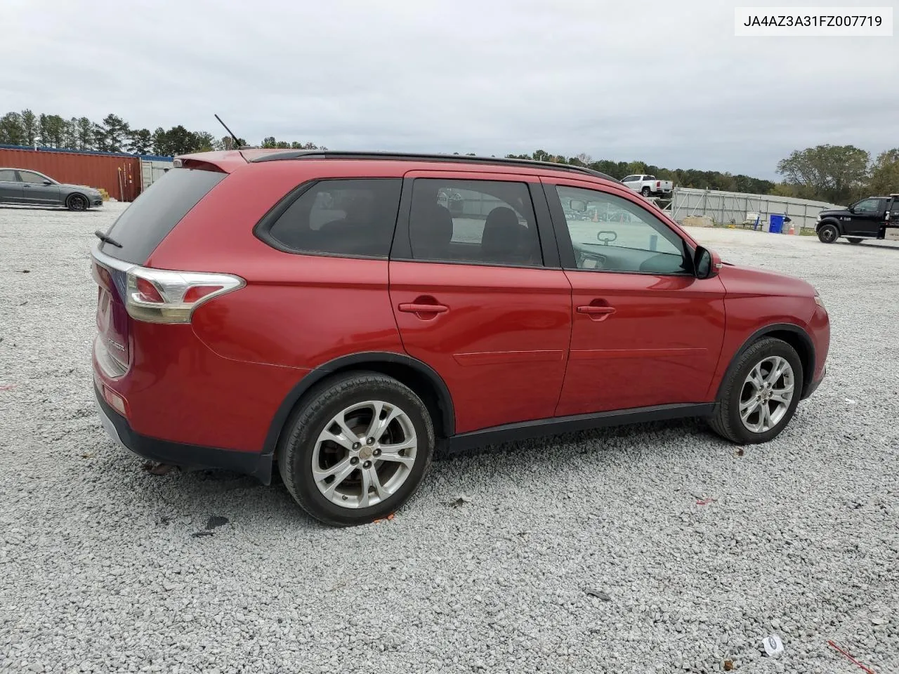 2015 Mitsubishi Outlander Se VIN: JA4AZ3A31FZ007719 Lot: 80572114