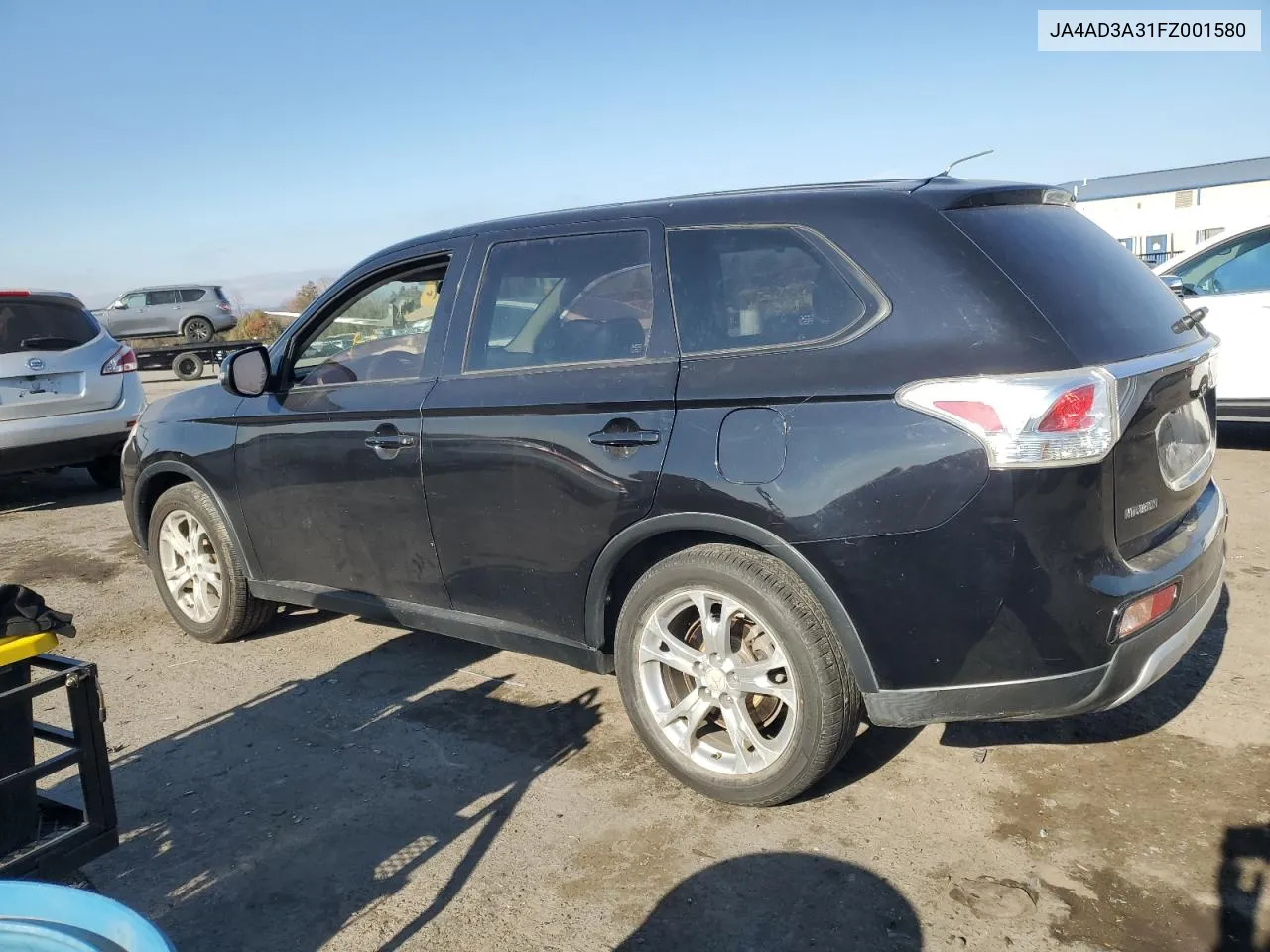 2015 Mitsubishi Outlander Se VIN: JA4AD3A31FZ001580 Lot: 81195774