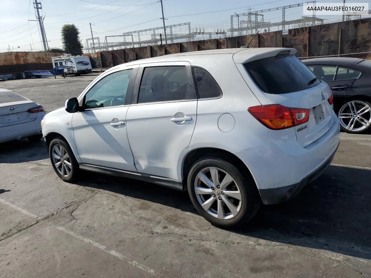 2015 Mitsubishi Outlander Sport Se VIN: 4A4AP4AU3FE016027 Lot: 81638914