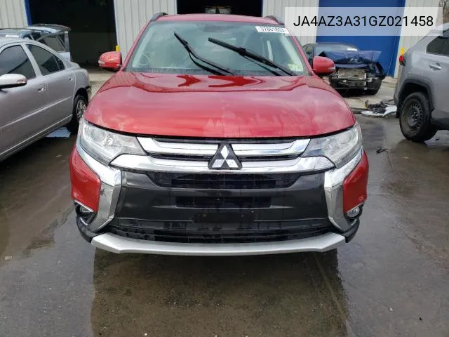 JA4AZ3A31GZ021458 2016 Mitsubishi Outlander Se