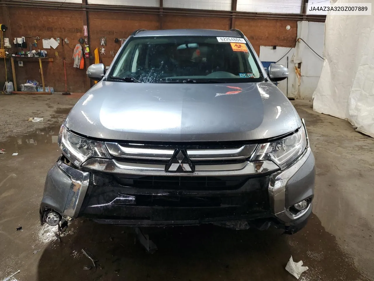 2016 Mitsubishi Outlander Se VIN: JA4AZ3A32GZ007889 Lot: 62264804