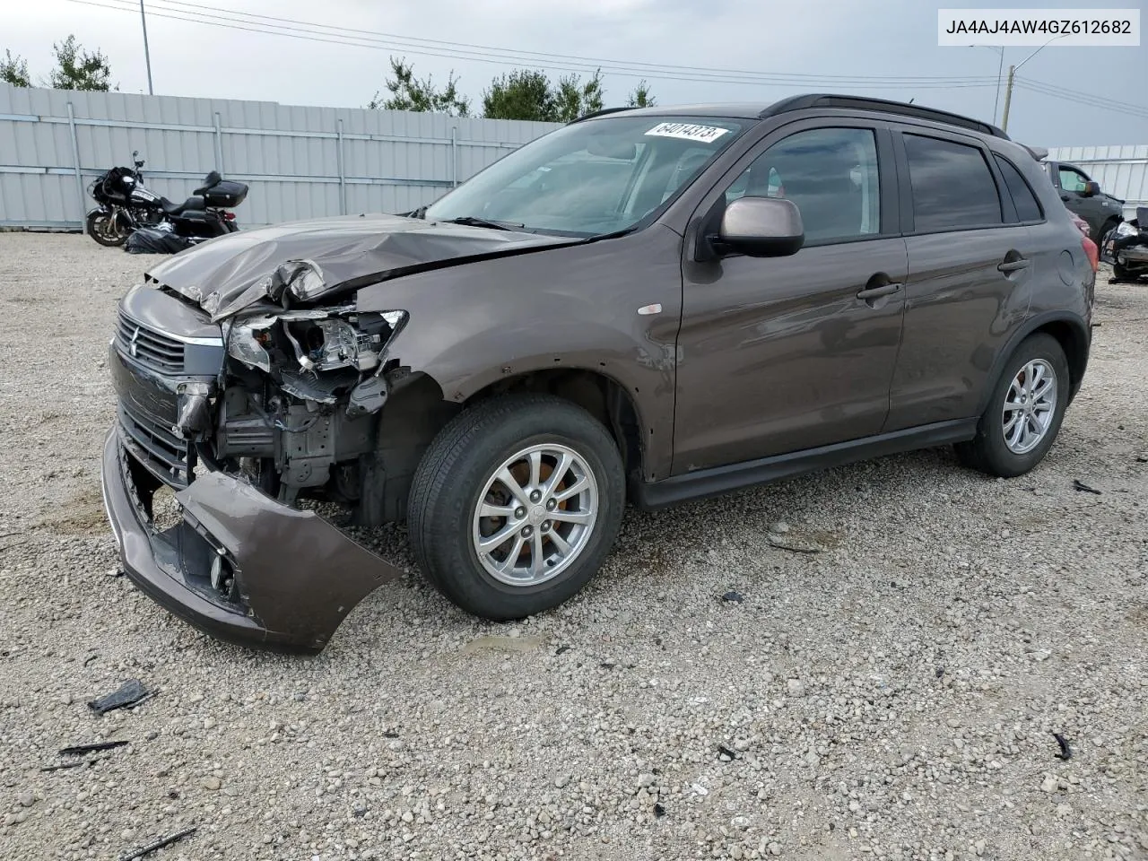 2016 Mitsubishi Rvr Gt VIN: JA4AJ4AW4GZ612682 Lot: 64014373