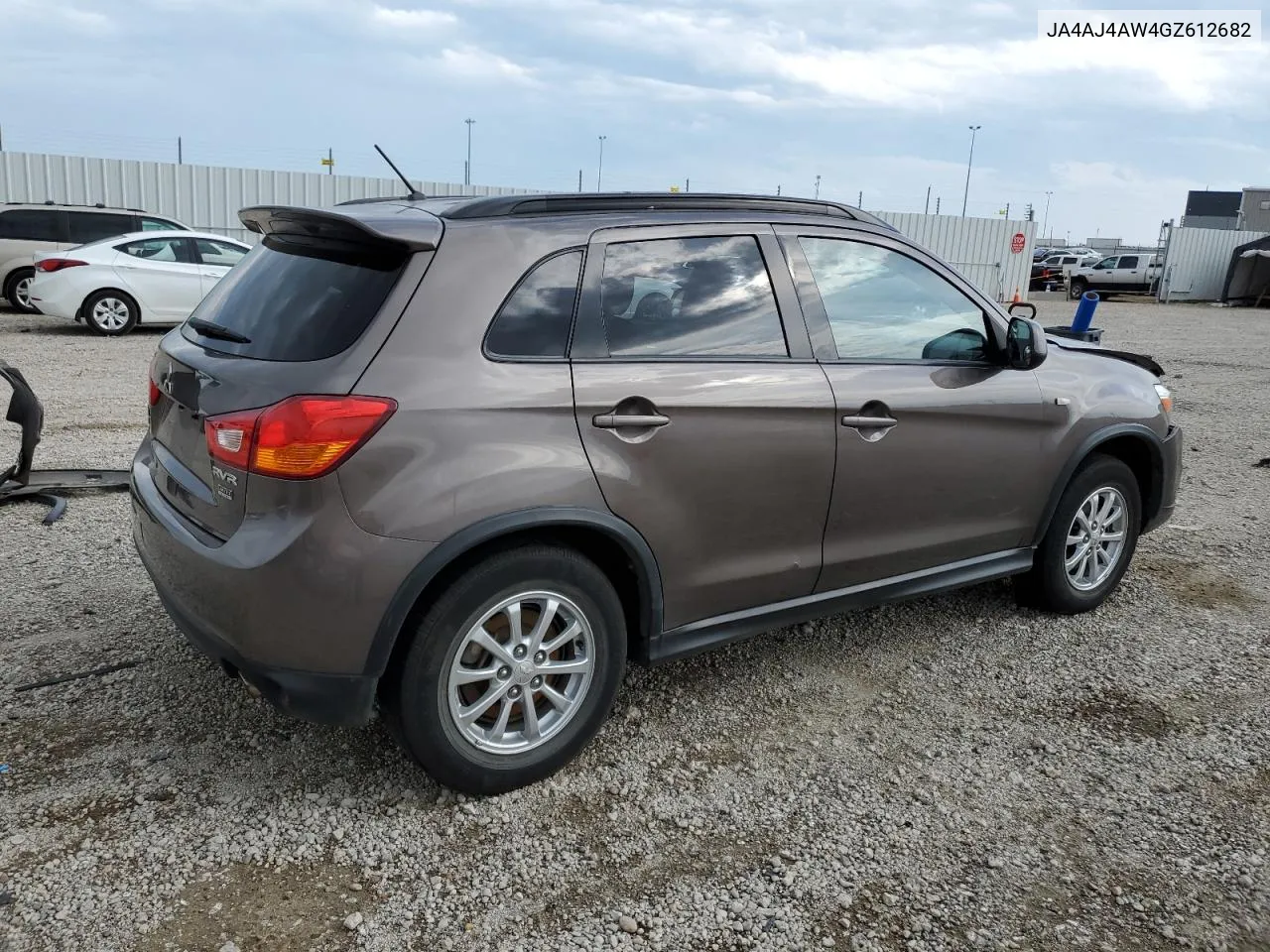 2016 Mitsubishi Rvr Gt VIN: JA4AJ4AW4GZ612682 Lot: 64014373