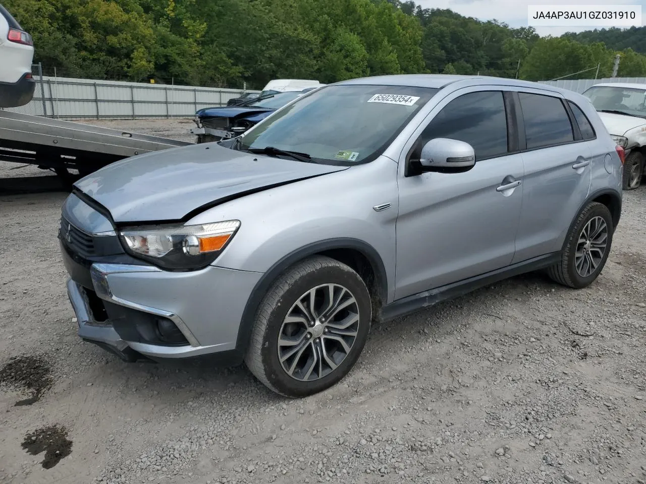 2016 Mitsubishi Outlander Sport Es VIN: JA4AP3AU1GZ031910 Lot: 65029354