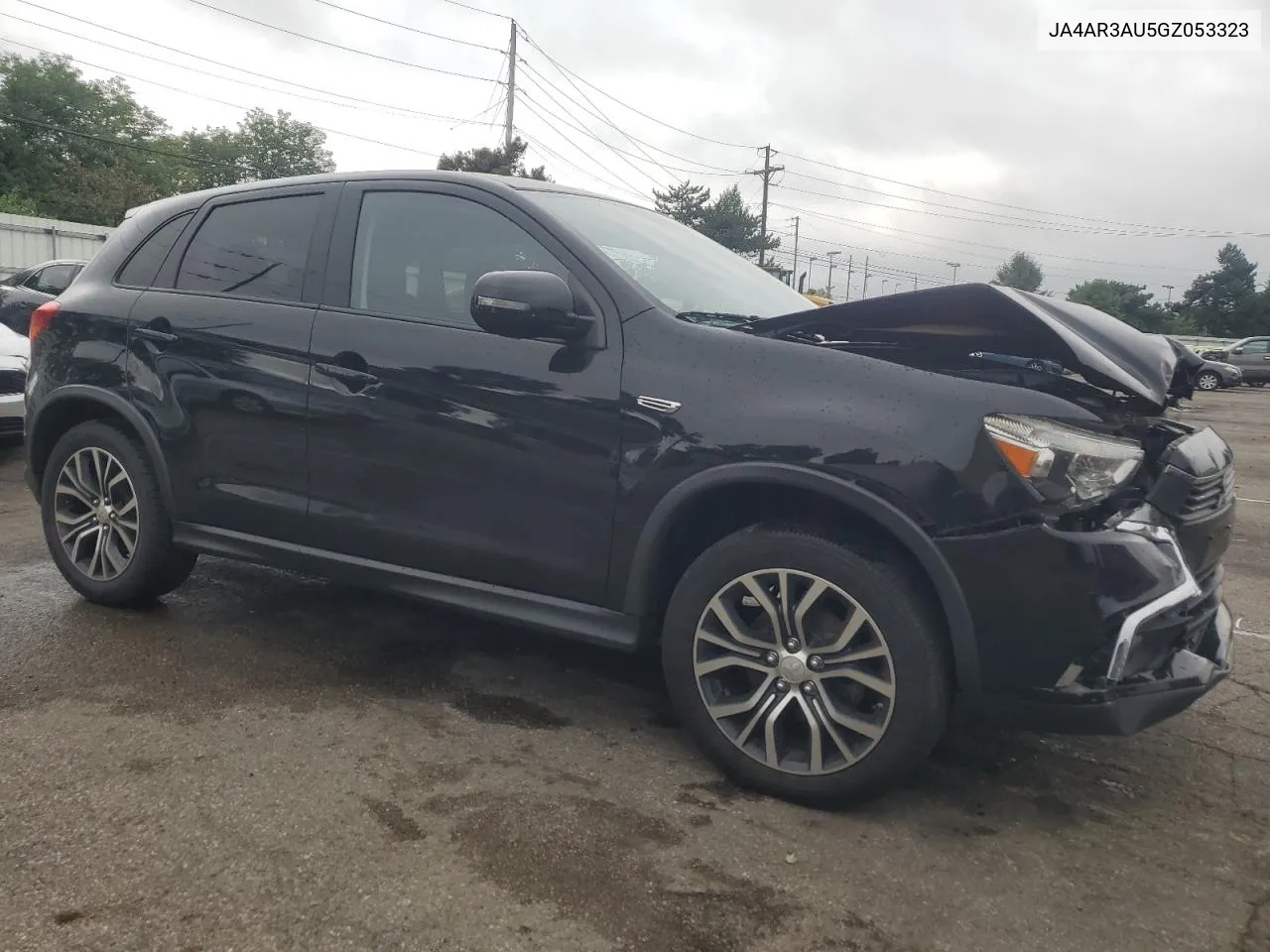 2016 Mitsubishi Outlander Sport Es VIN: JA4AR3AU5GZ053323 Lot: 65218354