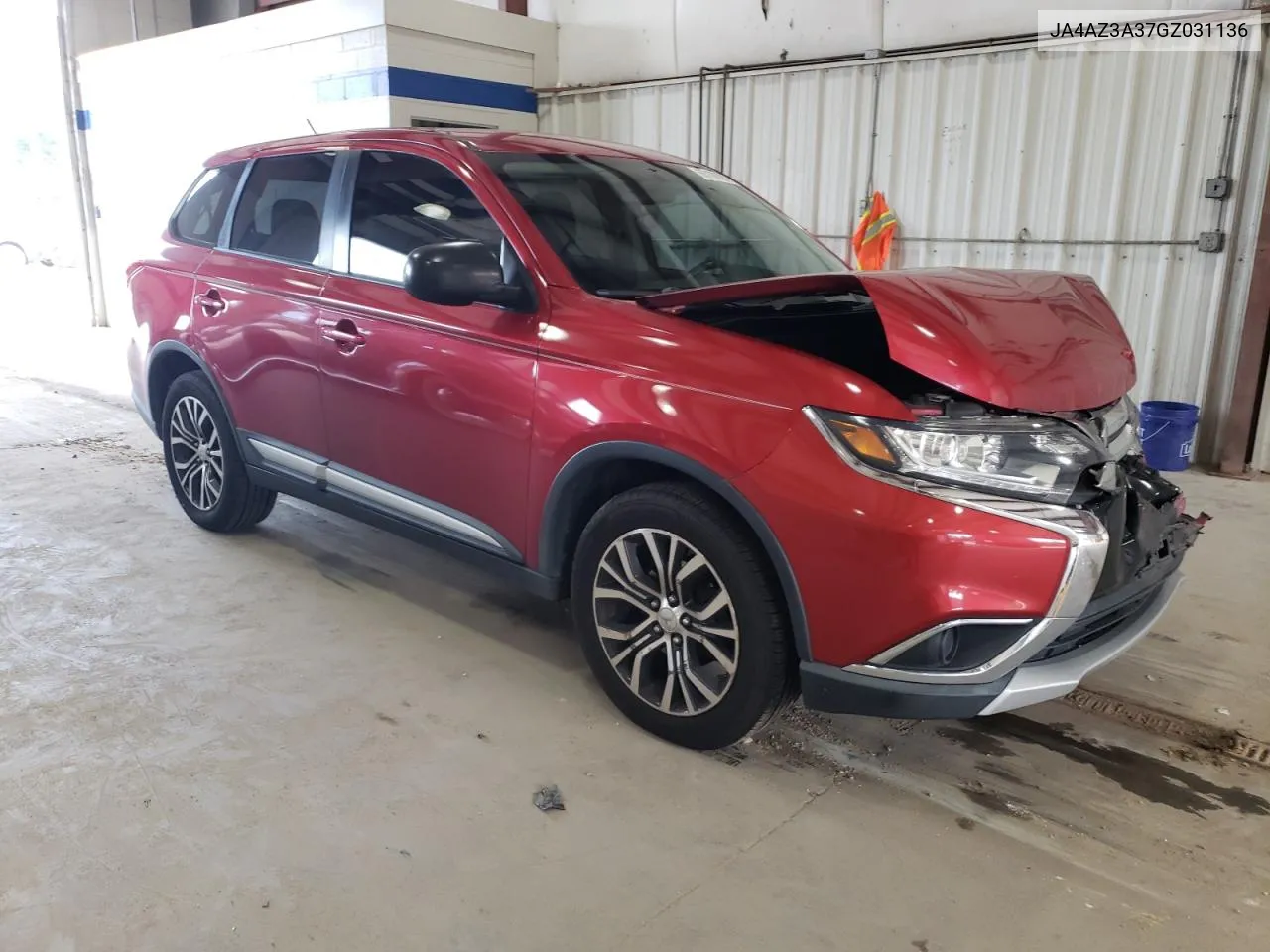 2016 Mitsubishi Outlander Se VIN: JA4AZ3A37GZ031136 Lot: 66100394