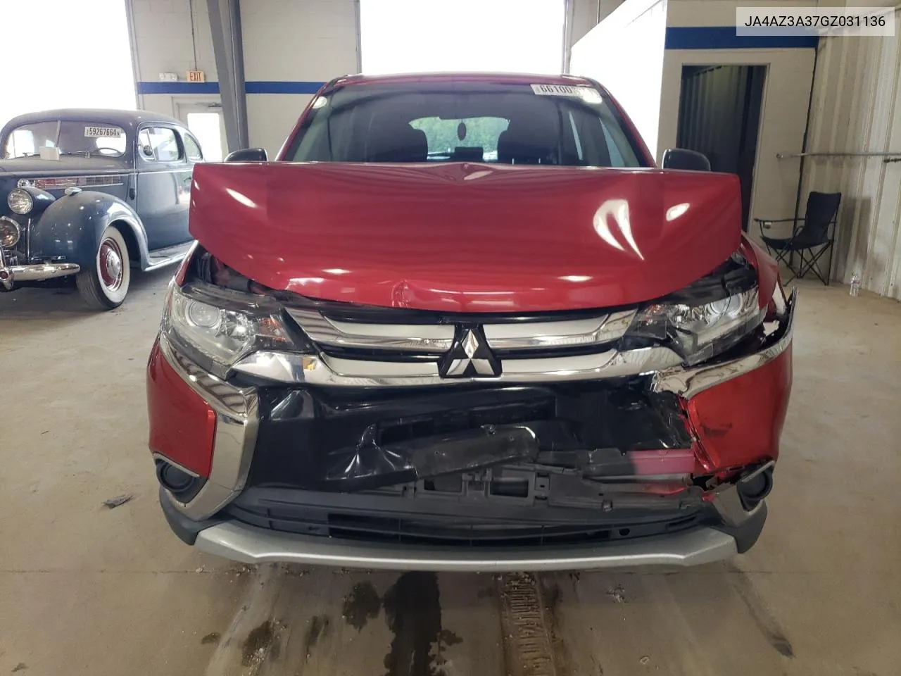 2016 Mitsubishi Outlander Se VIN: JA4AZ3A37GZ031136 Lot: 66100394