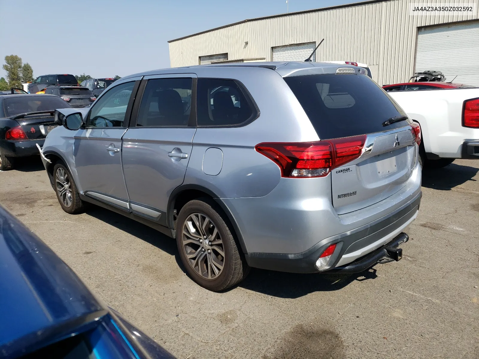 2016 Mitsubishi Outlander Se VIN: JA4AZ3A35GZ032592 Lot: 66355044