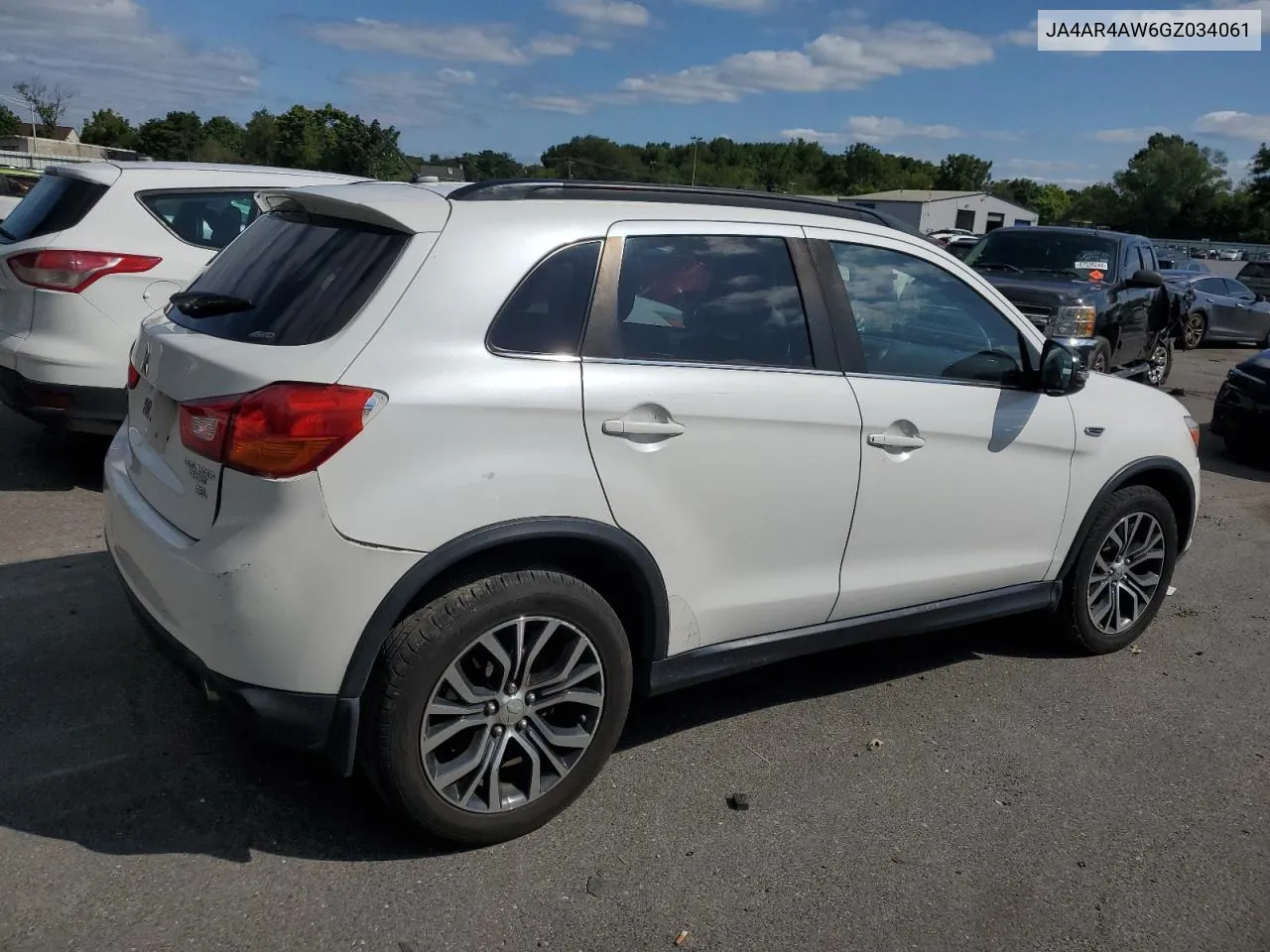 JA4AR4AW6GZ034061 2016 Mitsubishi Outlander Sport Sel