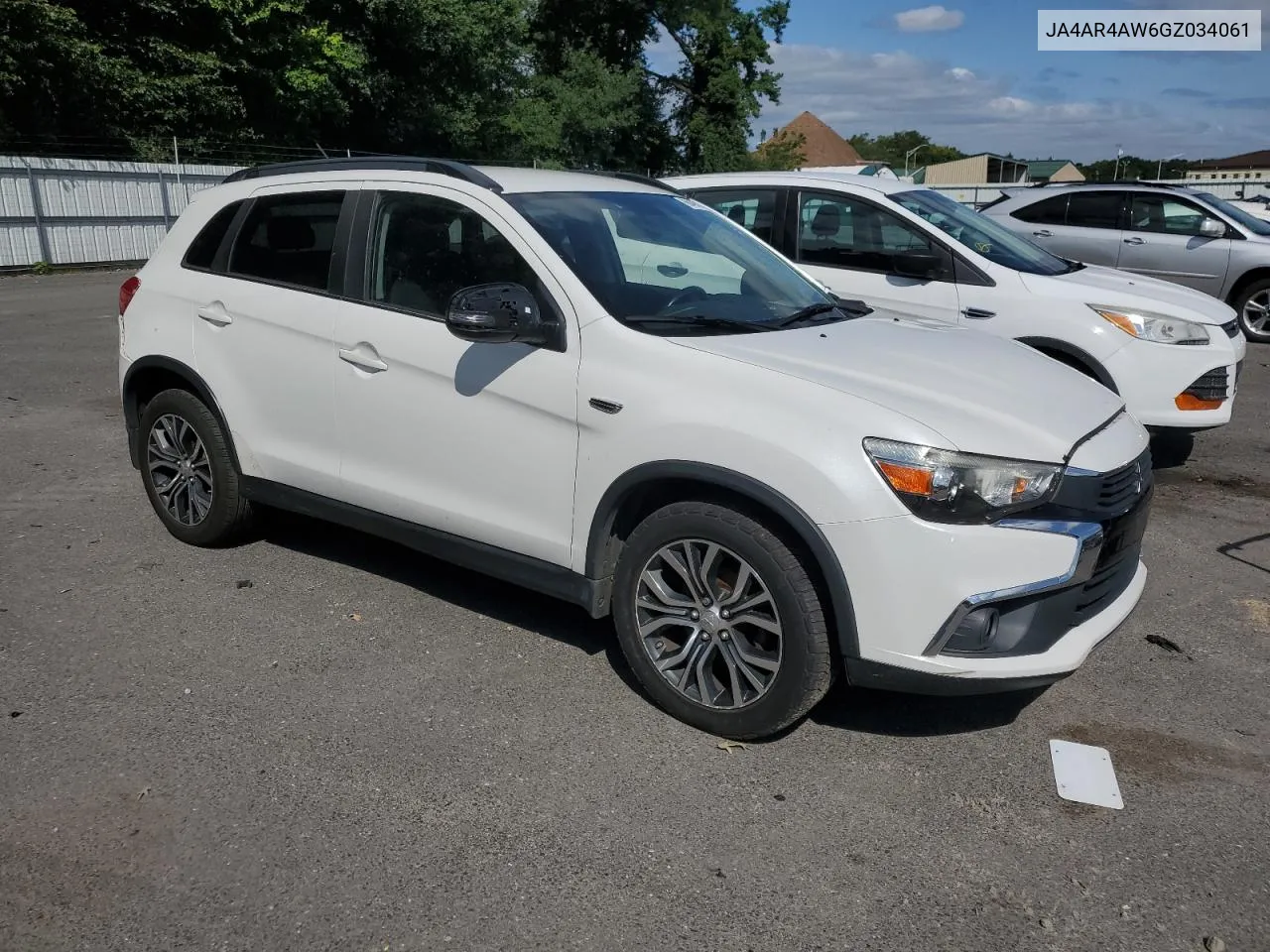 2016 Mitsubishi Outlander Sport Sel VIN: JA4AR4AW6GZ034061 Lot: 66405914