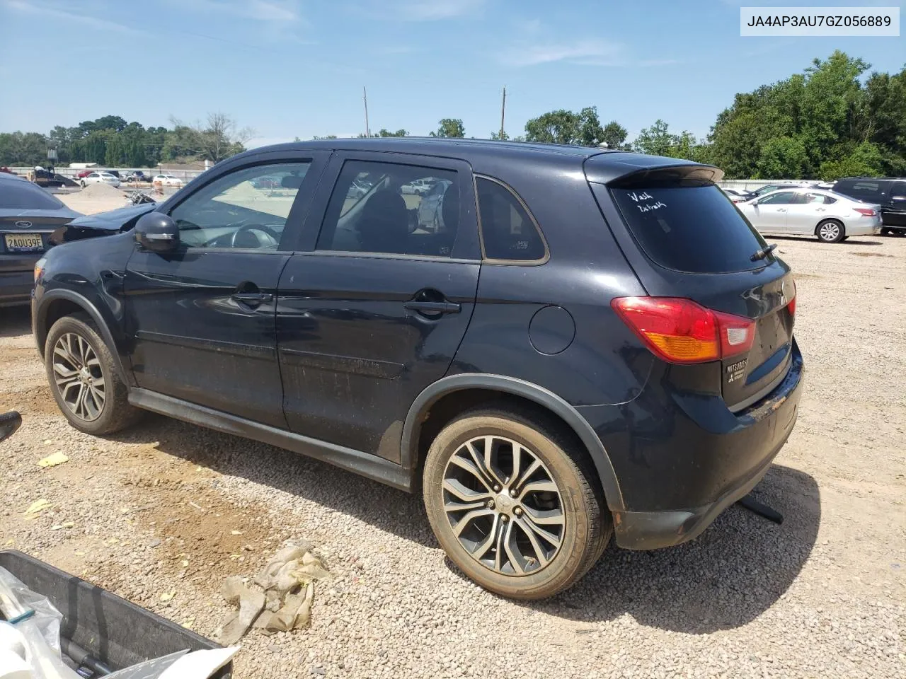 2016 Mitsubishi Outlander Sport Es VIN: JA4AP3AU7GZ056889 Lot: 67937924