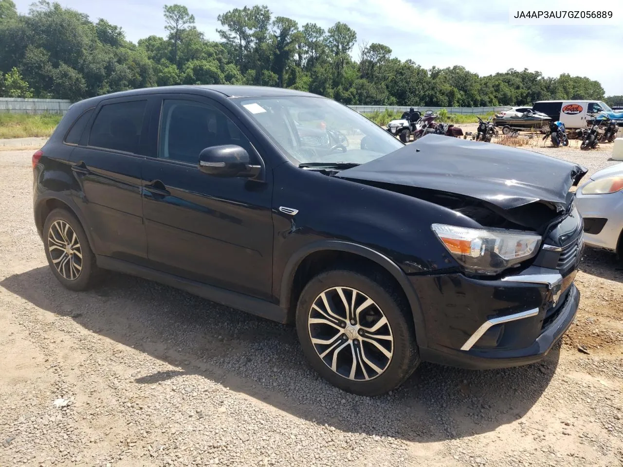 2016 Mitsubishi Outlander Sport Es VIN: JA4AP3AU7GZ056889 Lot: 67937924