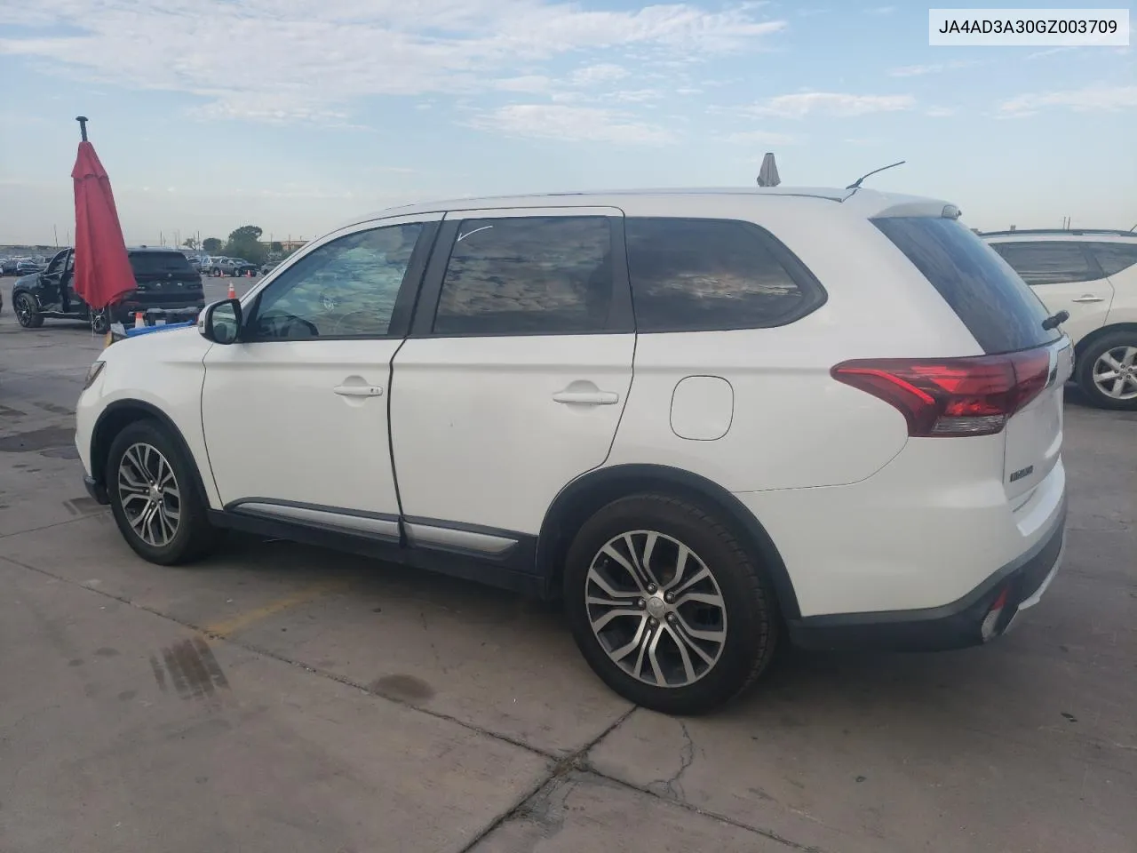 2016 Mitsubishi Outlander Se VIN: JA4AD3A30GZ003709 Lot: 68019734