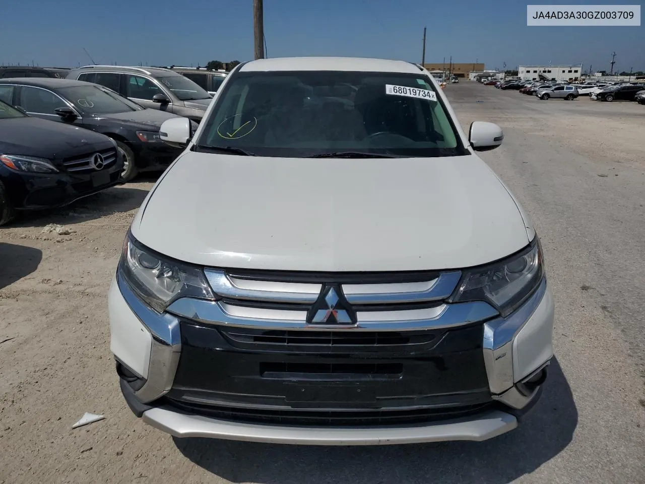 2016 Mitsubishi Outlander Se VIN: JA4AD3A30GZ003709 Lot: 68019734