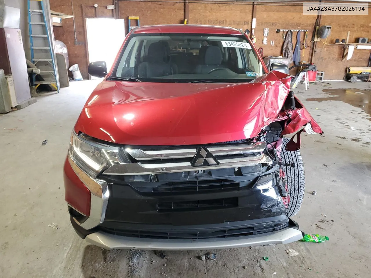 2016 Mitsubishi Outlander Se VIN: JA4AZ3A37GZ026194 Lot: 68465024