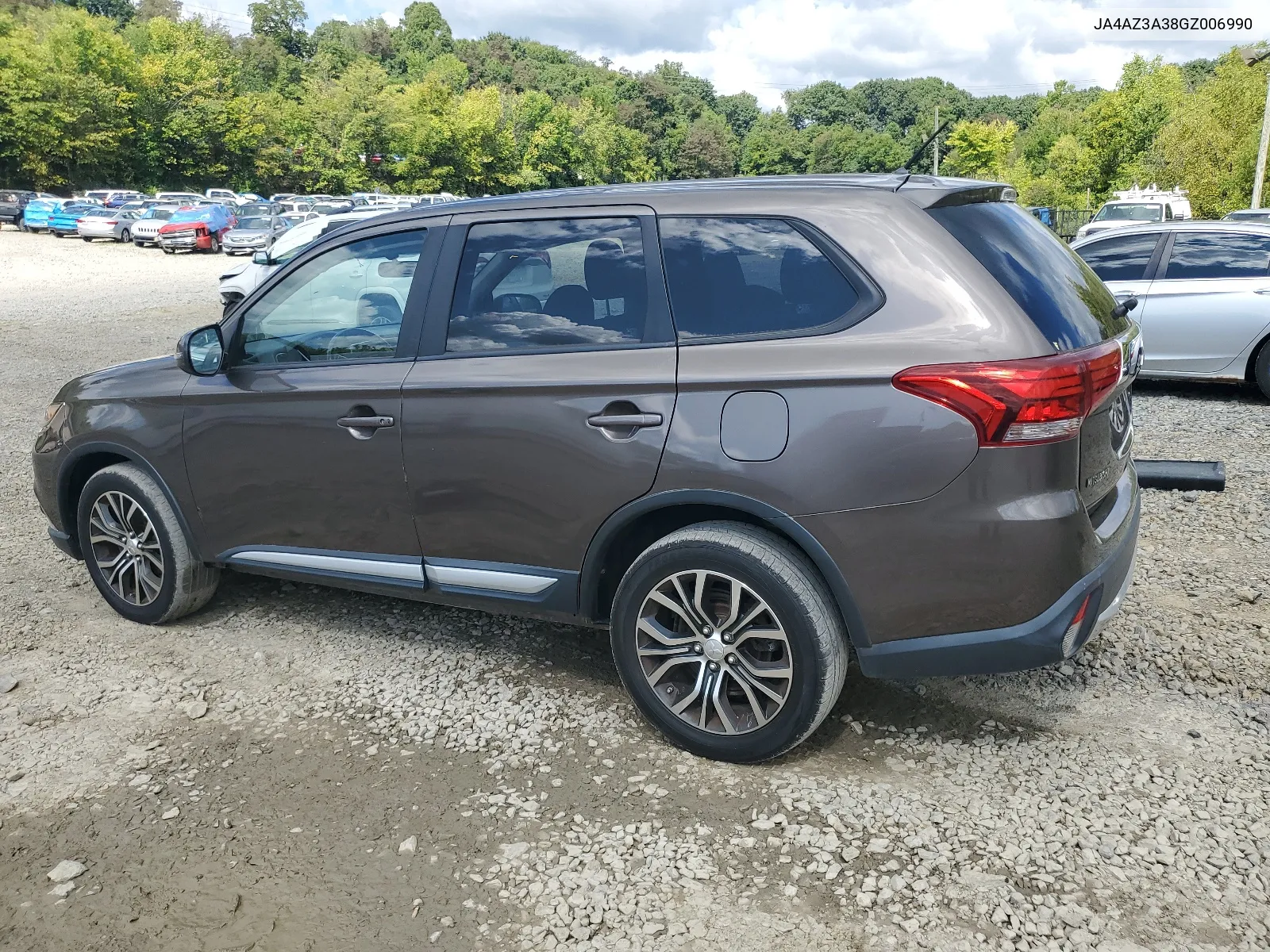 2016 Mitsubishi Outlander Se VIN: JA4AZ3A38GZ006990 Lot: 68495684