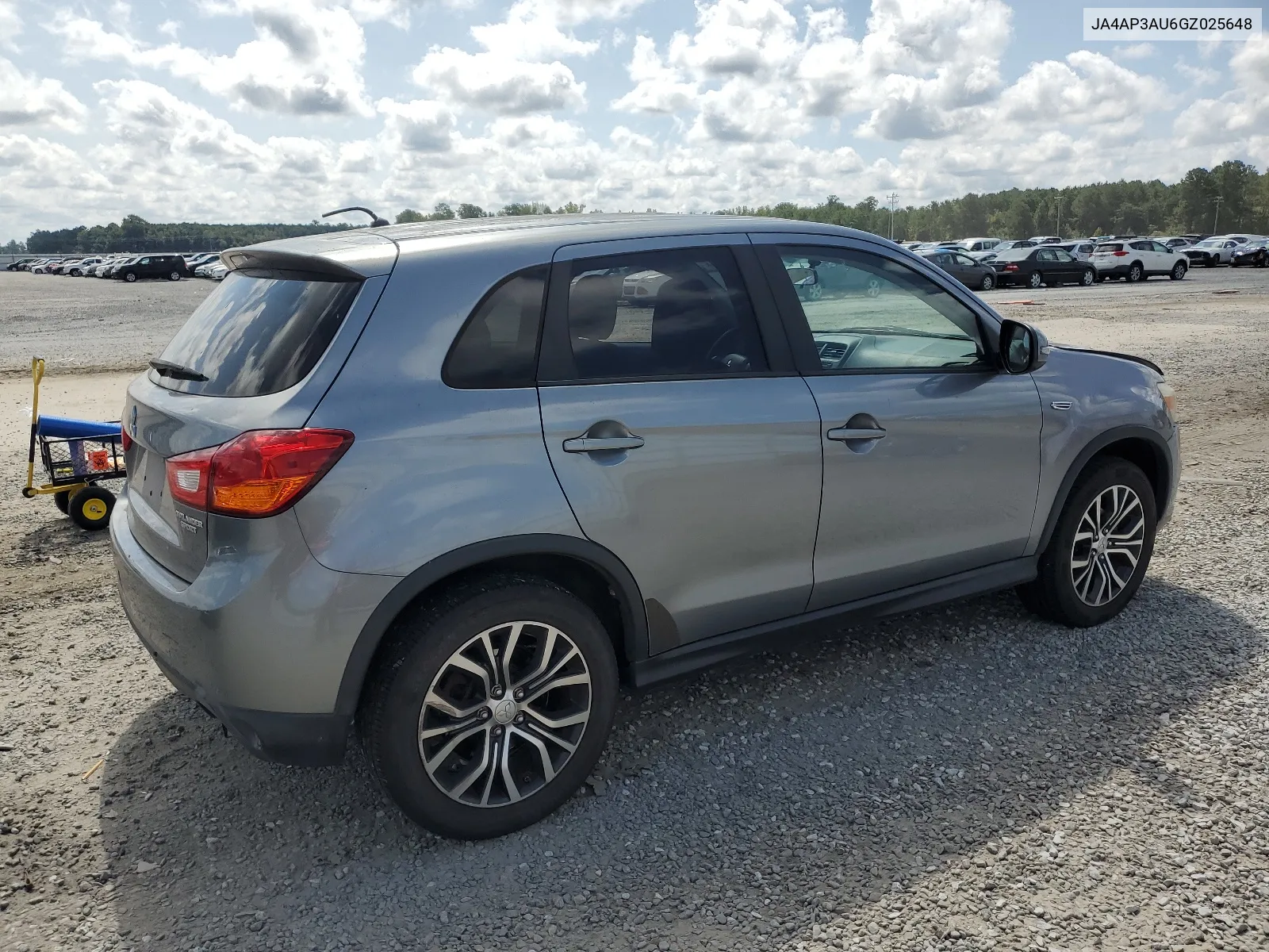 2016 Mitsubishi Outlander Sport Es VIN: JA4AP3AU6GZ025648 Lot: 68905534