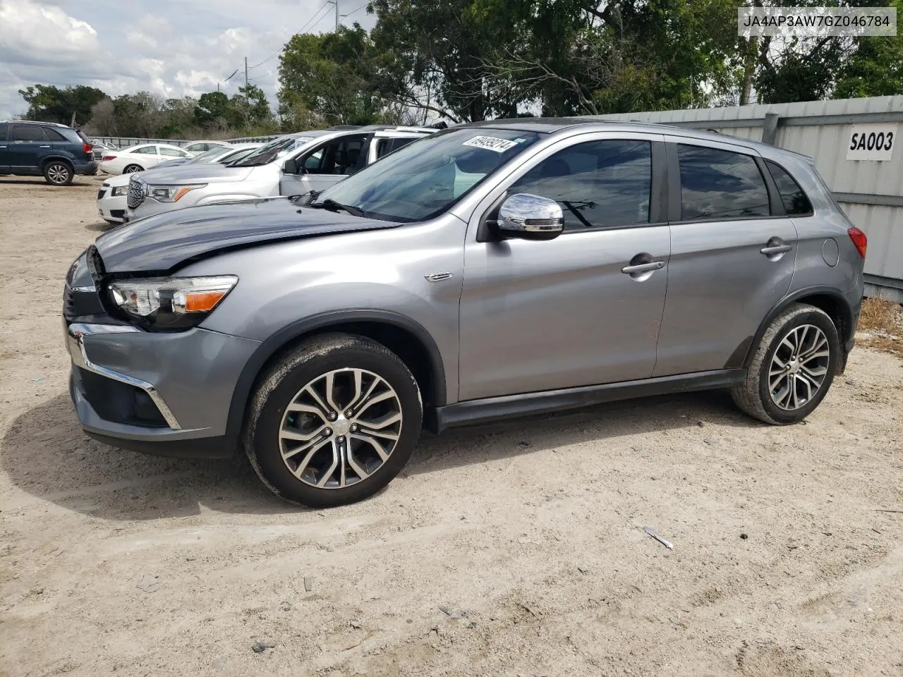 2016 Mitsubishi Outlander Sport Es VIN: JA4AP3AW7GZ046784 Lot: 69499214