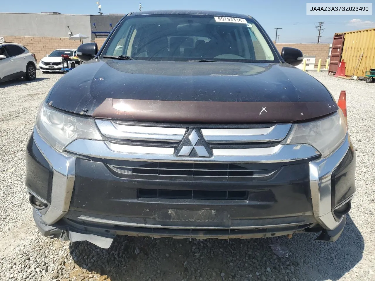 2016 Mitsubishi Outlander Se VIN: JA4AZ3A37GZ023490 Lot: 69793314