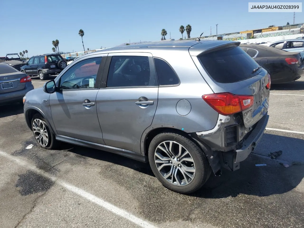 2016 Mitsubishi Outlander Sport Es VIN: JA4AP3AU4GZ028399 Lot: 70185034